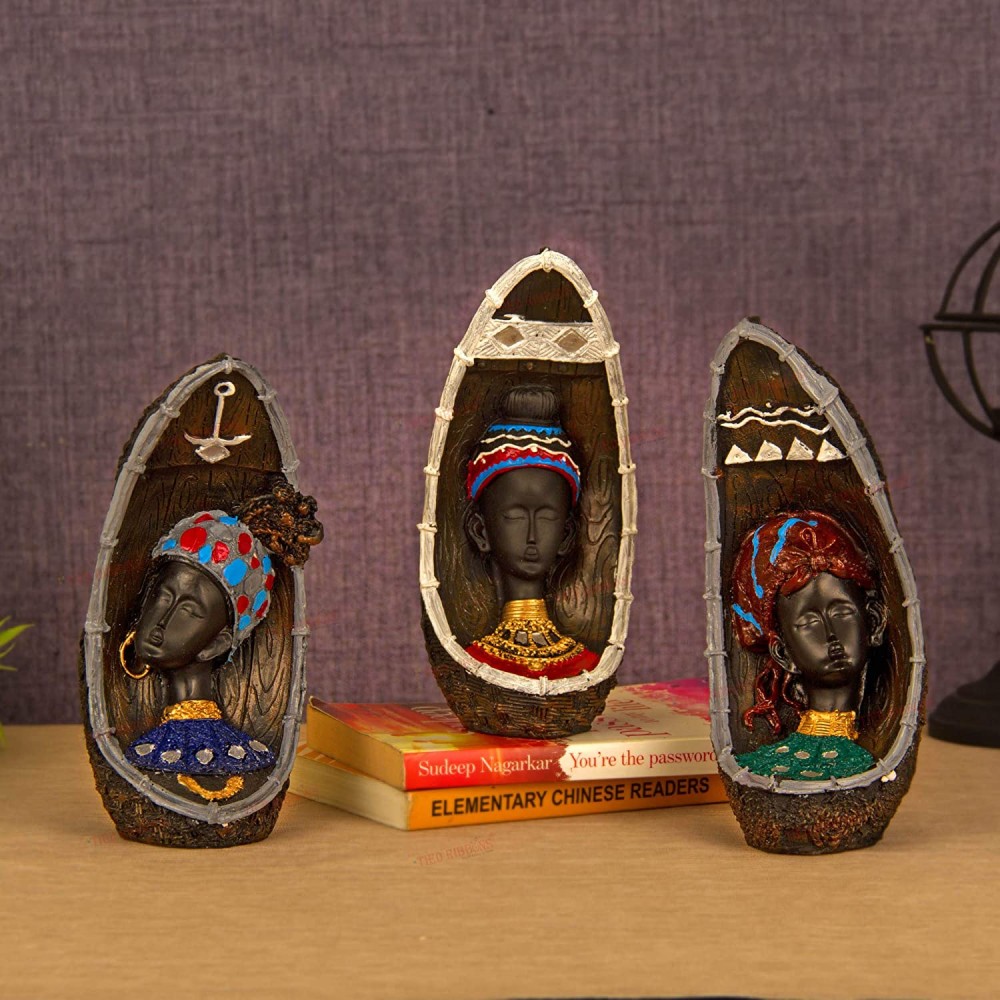 African Lady Figurines