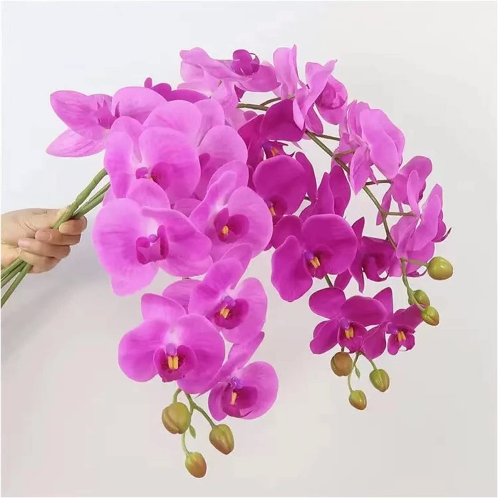 Orchid Flowers Decorative Vase