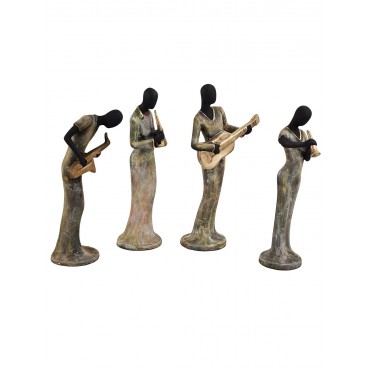 Playing Instrument Statues