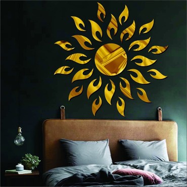 Sun Flame Wall Sticker